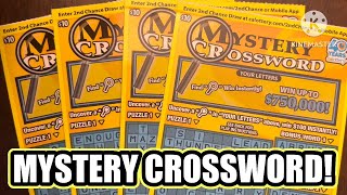 MYSTERY CROSSWORD! CA Scratchers