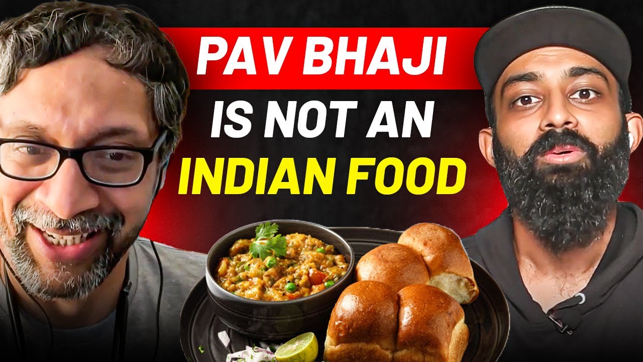 BIGGEST MYTHS About Indian Food ORIGIN krishashok pavbhaji YouTube