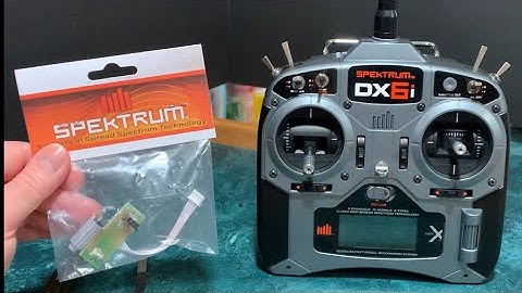 Spektrum Dx6i Sensor Button Replacement