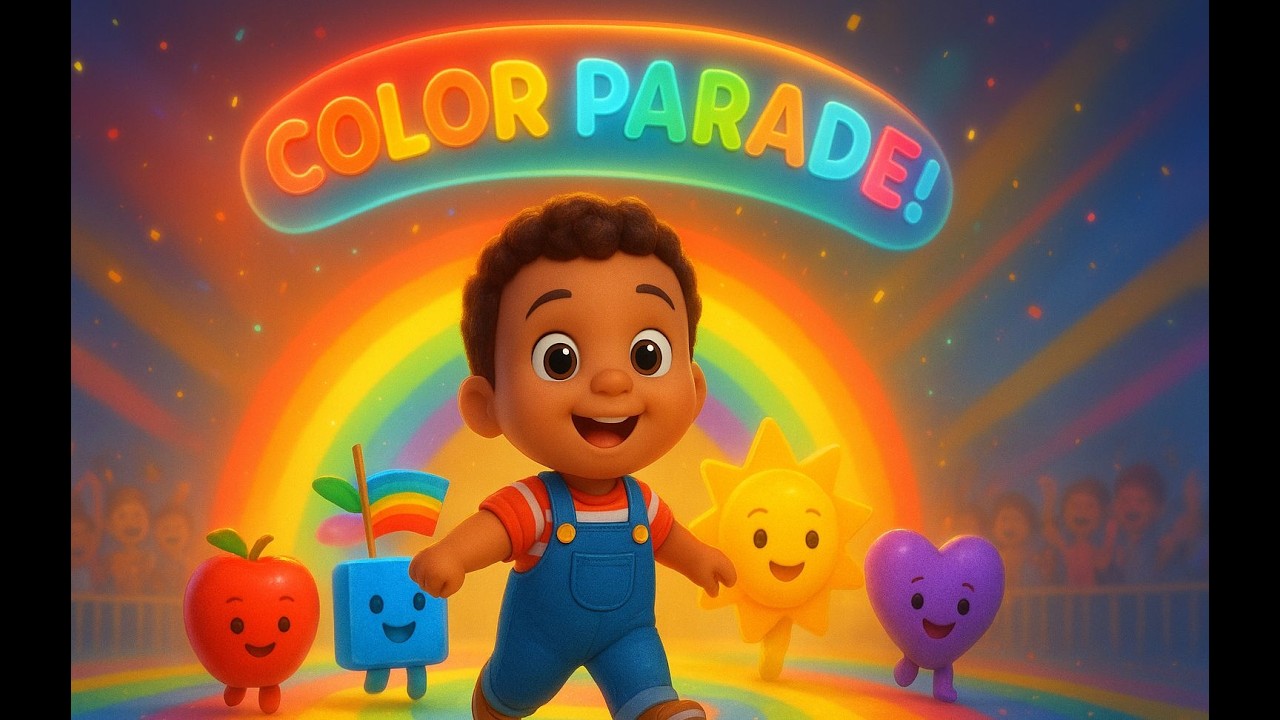 Приключения цветов и форм! 🌈 Учитесь, смейтесь и танцуйте с Санни | Детское шоу Джонни