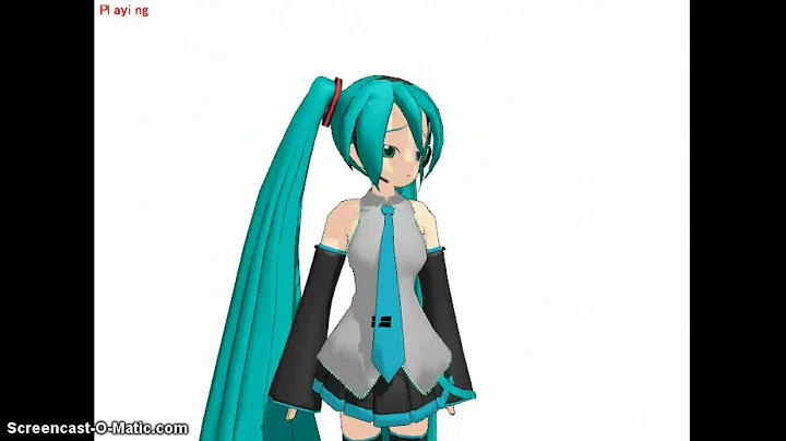 [MMD]Miku and Rin Kiss(Yuri)