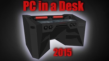 ULTIMATE Gaming PC in a DESK - work-log 1 "PHOTO SLIDE"
