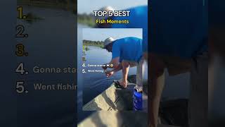 Top 5 Best Fish Moments  tiktok fishing
