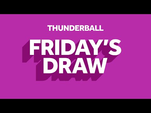 The National Lottery Thunderball draw results from Friday 04 March 2022