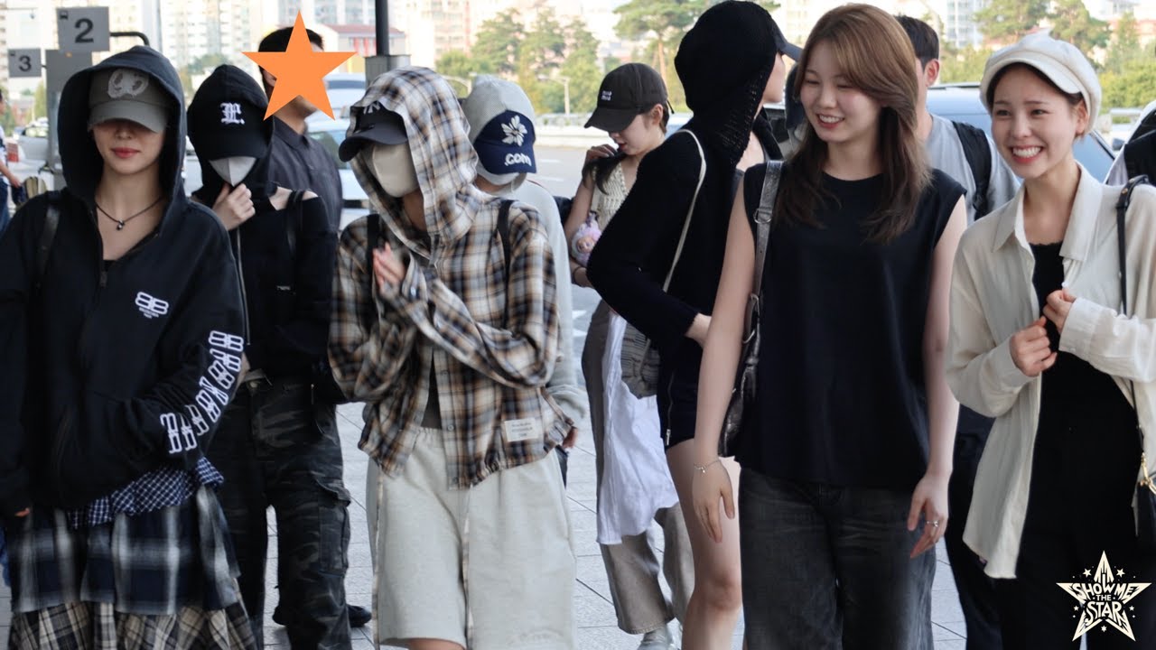 니쥬(ニジュー) 출국길 NiziU Airport Departure | GMP 250729