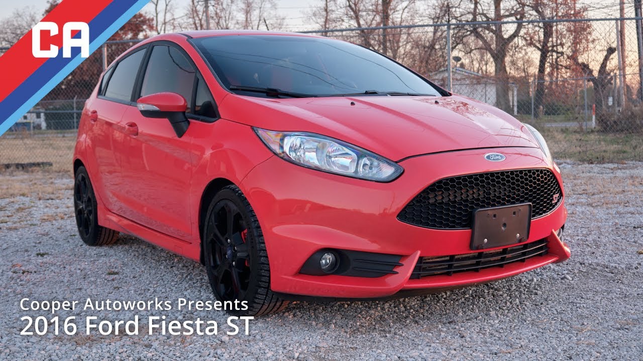 2016 Ford Fiesta ST Car Tour Cold Start Test Drive YouTube