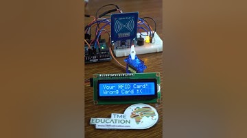 SERVO Motor Control with Arduino UNO using RFID Reader and LCD Display #servomotor #rfid #arduino