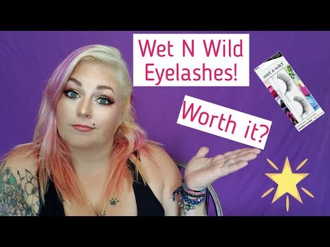 Video Wet N Wild False Eyelashes Review