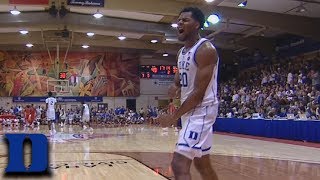 Dukes Marques Bolden Delivers Back-To-Back Highlight-Reel Dunks Vs. Auburn