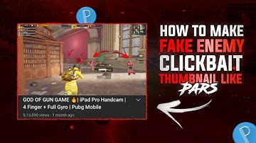 How to make thumbnail like PARS on Pixellab | Clickbait thumbnail tutorial | PARS thumbnail tutorial