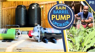 Rain Barrel System | EASY Water Pump Upgrade