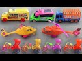 Gadi wala cartoon | toy helicopter video tractor jcb dumper truck | train toy set airplane #cartoon