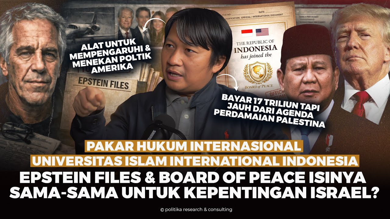 EPSTEIN FILES & BOARD OF PEACE ISINYA SAMA-SAMA UNTUK KEPENTINGAN ISRAEL?