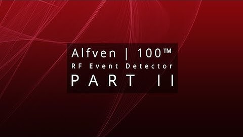 Alfven | 100™ Part II - Reading the Graph