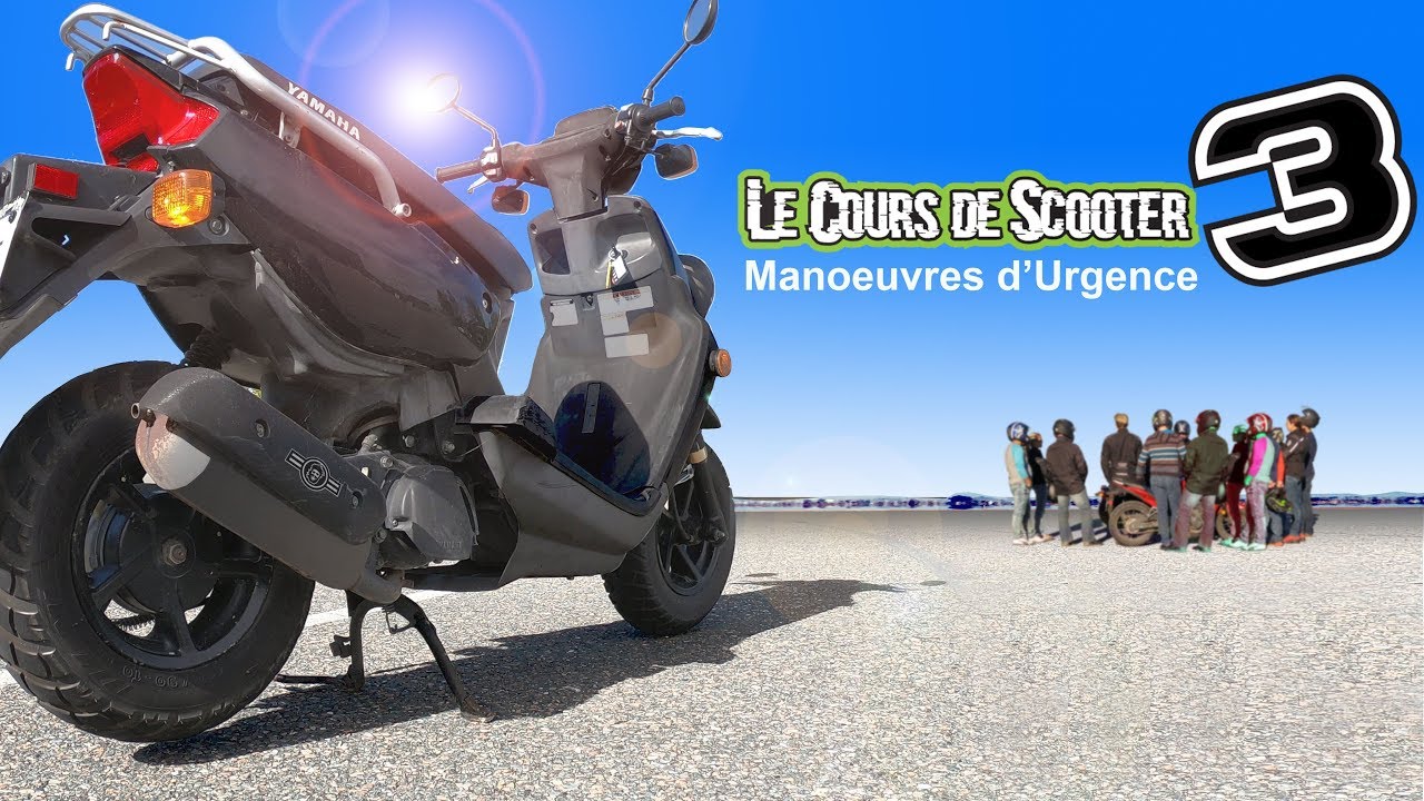 Le Cours de Scooter #3 motard wheels
