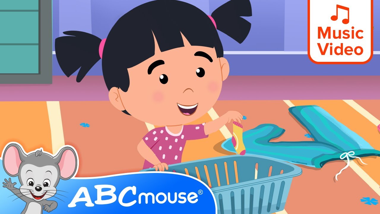 ⁣🧸 The Clean Up Song! 🧹 ✨ | Being Helpful and Kind | ABCmouse Cleanup Song for Kids 🎶