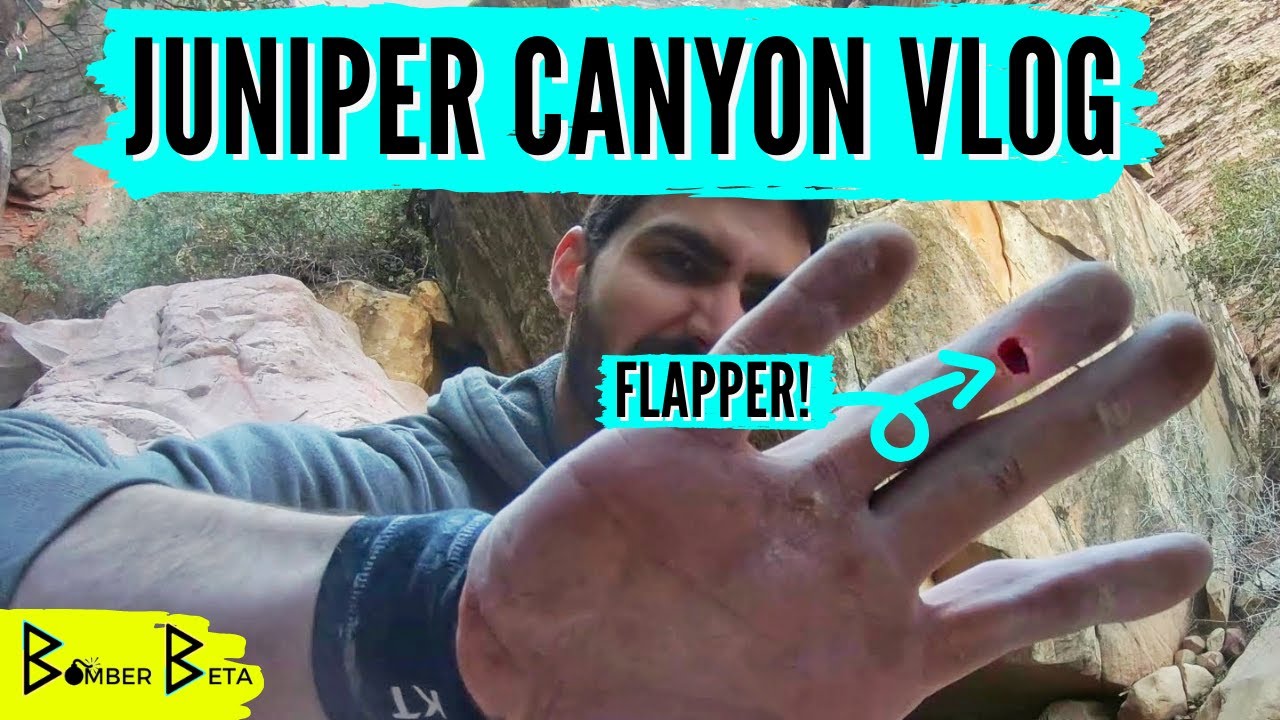 Juniper Canyon Red Rocks Bouldering Vlog (Did Jon Send a V12?)