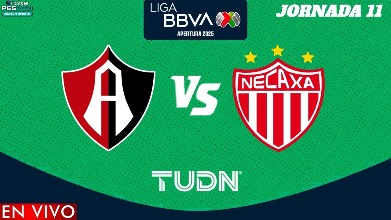 Atlas vs Necaxa EN VIVO | Jornada 11 Liga MX Apertura 2025 - YouTube