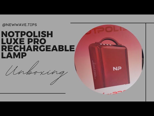 Not Polish Luxe Pro Rechargeable LED Lamp — Nails Cost, Inc.