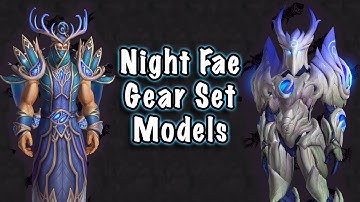 Jessiehealz - Shadowlands Night Fae Covenant Gear Sets (All Models / Classes / Types)