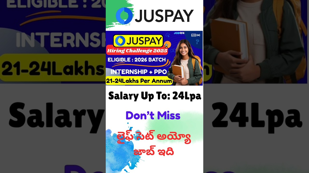 Finally Juspay Direct Test Hiring Announced | OFF Campus Drive For 2026, 2025, 2024 Batch