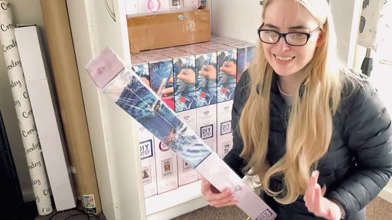 Моя коллекция алмазных картин. Часть 1 (Diamond Art Club) 🙊