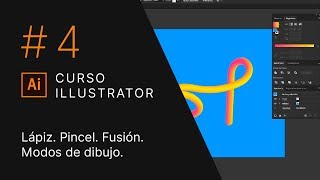 Herramientas y Modos de Dibujo - Curso Illustrator #4