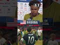 Weston McKennie spoke with Tom Rinaldi postgame about Christian Pulisic making his USMNT return