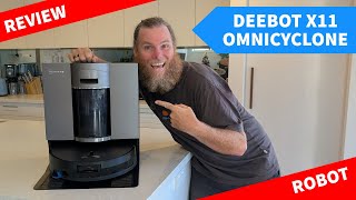 Ecovacs Deebot X11 OmniCyclone Review - Best Robot Vacuum and Mop