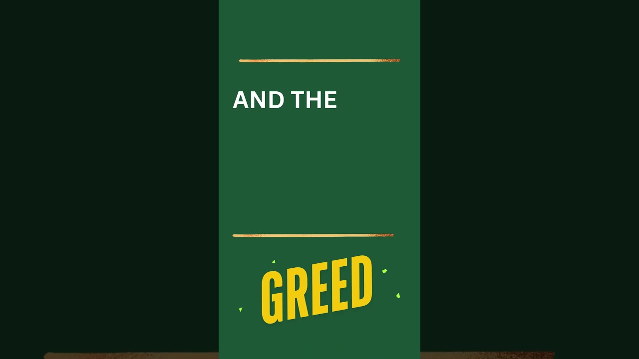 MONTHLY FEES, Greed 