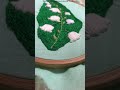 Beautiful Lily of the valley hand Embroidery:)#embroidery#handembrodiery #embroideryart #sewing
