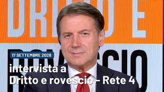 Details Giuseppe Conte interviewed by Del Debbio on “Dritto e Rovescio” | 9/17/2026 Guide