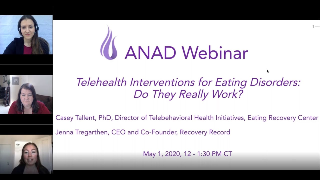 Telehealth Interventions for Eating Disorders Do they Really Work