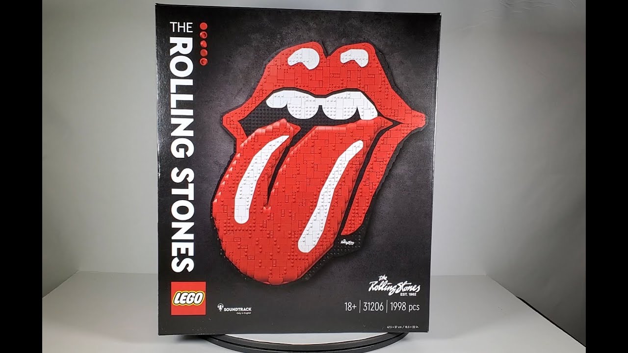 Lego Rolling Stones Lips And Tongue 31206 Review!