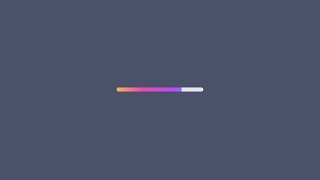 Colorful Animated Goal Progress Bar Indicator (HTML & CSS)