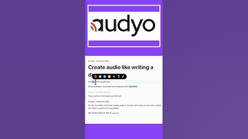 Audyo.ai - The Future of Voiceovers with AI Voices