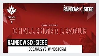 Rainbow Six Esports: North American Challenger League 2020 Play Day 3 - Oceanus vs. Windstorm