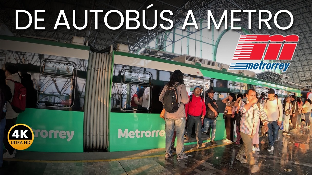 De Autobús a Metro en Monterrey | Tour Completo