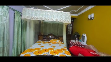 2 Stand Mosquito Net II Maharaja Jhul II Rail Slide Mosquito Net II How to Install maharaja jhul