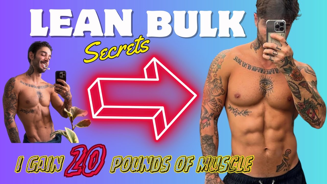 How To Lean Bulk without getting fat ( Bulk Secrets 101 )