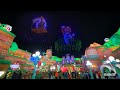 [4K] Super Nintendo World Drone Light Show at Universal Studios Hollywood ?