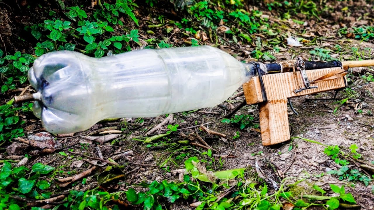 how to make a air gun at home / how to make powerful air gun YouTube