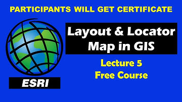 How to make layout and locator map in GIS | Tech Out