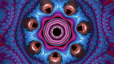 Trippy Rotating Fractal Exploration Loop