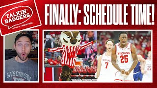 Big Ten basketball schedule REVEALED! Reacting to B1G Wisconsin Badgers matchups!