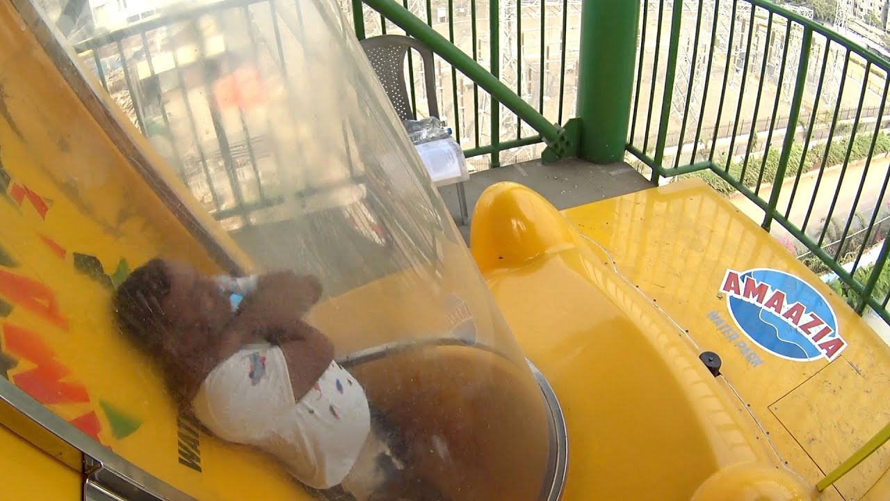 Forest Jump Water Slide at Amaazia Water Park YouTube