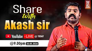 SHARE WITH AKASH SIR | TAF
