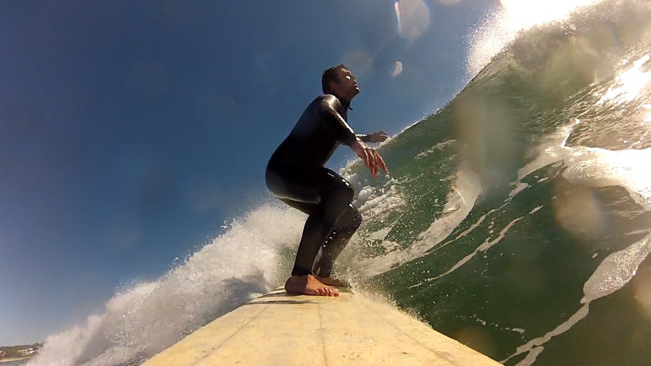 Longboard Surfing in Gloucester Good Harbor Delivers YouTube