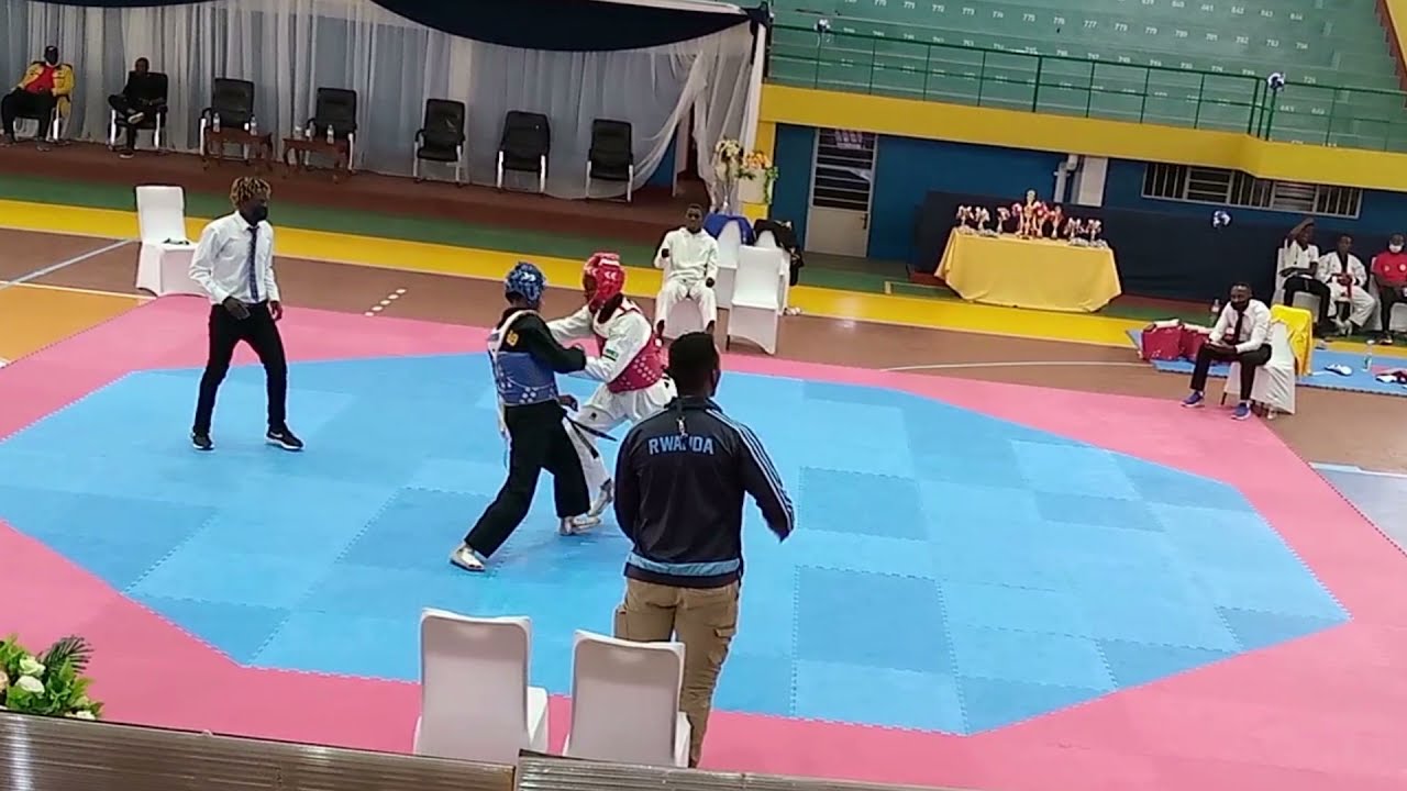 [ Final | Female -57kg ]  ALINE (Rwanda national police Taekwondo Club)   VS NADEGE ( Dream TC).