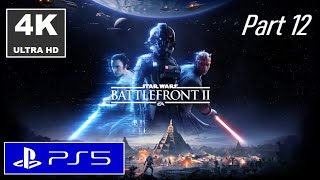 Star Wars Battlefront 2 [Part 12 + Ending] - PS5 Story Walkthrough [4K/HDR/60FPS]